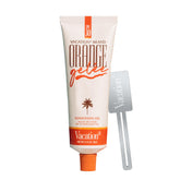 Vacation Orange Gelée bottle pour shows smooth, even coverage for all skin tones.
