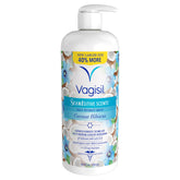 Vagisil feminine wash coconut hibiscus bottle for gentle daily cleansing.
