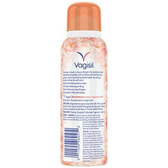 Vagisil Scentsitive Scents dry wash mist for waterless cleansing after workouts.