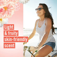 Vagisil Scentsitive Scents 4-pack packaging ideal for travel and daily use.
