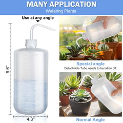 Valchoose angled-neck design delivering precise reach for targeted watering.