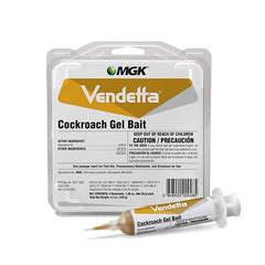 Valentino Vendetta roach gel bait tube for targeted, effective control in kitchens and bathrooms.