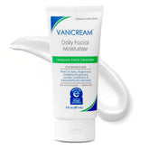 Vanicream Daily Moisturizer bottle close-up with fragrance-free formula
