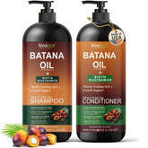 VANIDOX Batana Oil Shampoo bottle front view showing fuller-looking roots.
