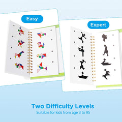 Vanmor Tangram's magnetic base keeps pieces secure during travel.