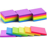 Vanpad sticky notes 3x3 in bright colors for eye-catching reminders on any surface.