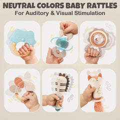 Vanplay bell-rattle toy delivering gentle sounds during play.