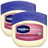 Vaseline Healing Jelly Baby two-pack jars for easy diaper care.