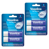Vaseline Lip Therapy Original stick delivers quick hydration for dry lips.