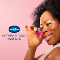 Vaseline Lip Therapy Rosy Lips Mini rosy shine provides natural color and moisture.