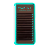 VAVALASH dark brown lash extensions with CC curl for 8–15 mm length.