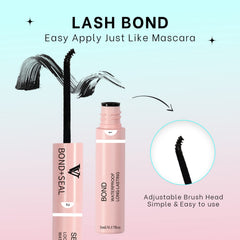 VAVALASH waterproof formula helps lashes stay in place during activity.