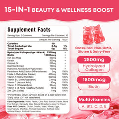 Vazatisi biotin and vitamin C blend aiding hair growth and antioxidant support