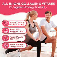 Sugar-free Vazatisi gummies with strawberry flavor for easy daily wellness
