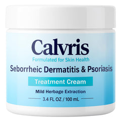 Vbolre Calvris balm bottle closeup highlighting premium scalp care.