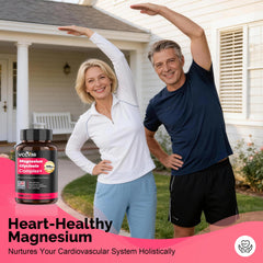 VCCVBB Magnesium Complex bottle label details the vegan formula.