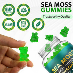 Vceeoy gummies featuring Ashwagandha root for balanced energy