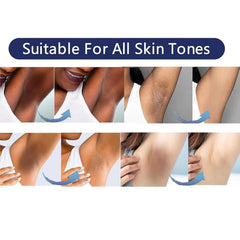 Vcetree bikini area application shows safe use around intimate zones