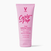 V&CO Curly Pop bottle front view for effortless daily styling.