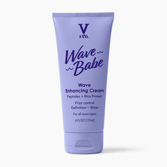 V&Co Wave Babe bottle front view demonstrates defined waves.