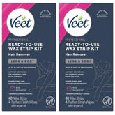 Veet leg and body wax strips pack-2 ready for home waxing