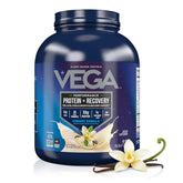 Vega Sport Vanilla protein bottle ready for post-workout recovery and easy shakes