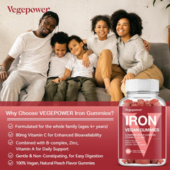 VEGEPOWER packaging highlighting vegan formula and USA-made quality