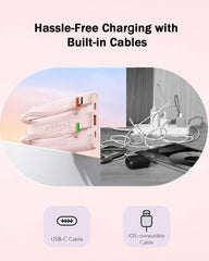 VEGER four-device charging capability for group trips.