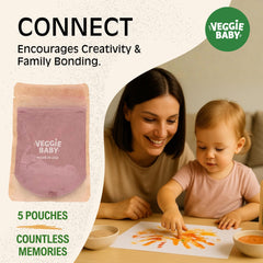 Veggie Baby washable paints wash from hands and surfaces