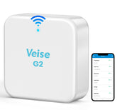 Veise G2 Gateway front view showing compact design for seamless smart lock integration.