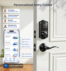 Veise VE017-L app control interface enables remote access management.