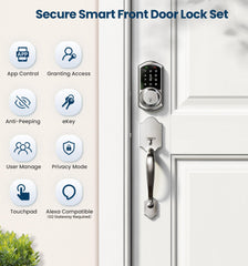 Veise VE06-H auto lock feature helps ensure doors lock after you close