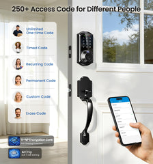 Veise VE07-H keypad and codes enable flexible guest access