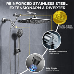 Veken tool-free installation for quick bathroom upgrade.