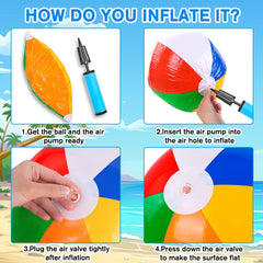 Vellibring inflation valve closeup demonstrates easy setup for quick play.