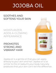 Velona Jojoba Oil golden texture ready for facial care and nourishment