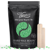 Vennco Aloe Wax Beads packaging for large home waxing refill