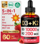 Venture Pal 5-in-1 bottle pour for easy daily dosing supporting bone health.