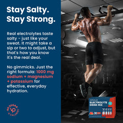 Venture Pal electrolyte packets in a bag for travel and on-the-go hydration.