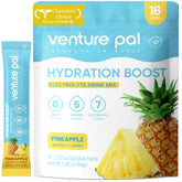 Venture Pal sugar-free electrolyte packet pour supports quick hydration on the go