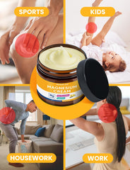 Hands applying Venture Pal magnesium cream for quick daily hydration.