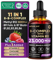 Venture Pal Vitamin B Complex bottle boosts daily energy support