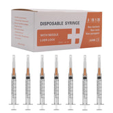 Veosor 25G 1in syringe 30-pack for secure attachment and safe dispensing.
