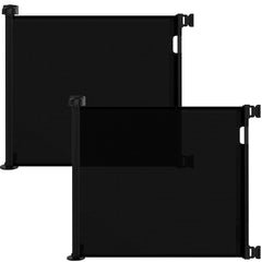 Veraste retractable gate in doorway demonstrates wide coverage for doorways and high-traffic spaces.