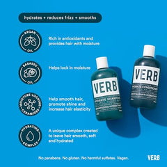 Verb Hydrate Duo packaging highlights cruelty-free moisture for daily care.