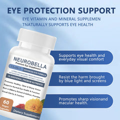 Neurobella Eye Formula with lutein and zeaxanthin for visual comfort
