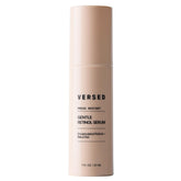 Versed Press Restart serum bottle close-up shows a gentle formula for sensitive skin.