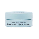 Versed Smooth Landing Eye Balm jar closeup, soothing texture for delicate under-eye skin