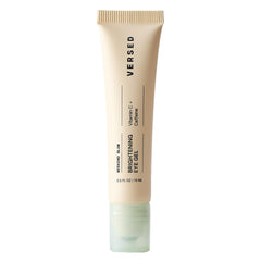 Versed Weekend Glow Eye Gel with cooling rollerball soothes puffiness and enhances absorption.