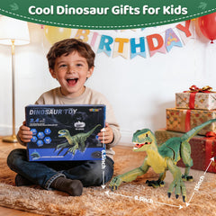 VERTOY RC dinosaur roaring with light effects to heighten playtime